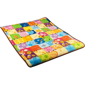 Covoras educativ cu 2 fete, 180 x 150 x 1 cm