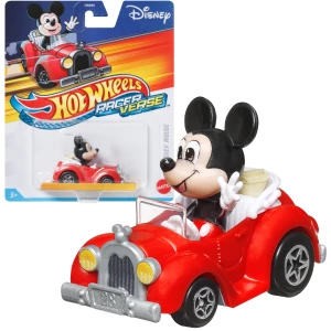 Hot Wheels 1:64 Машинка из коллекций  &quot;Мир гонок&quot; с водителем-персонажем поп-культуры