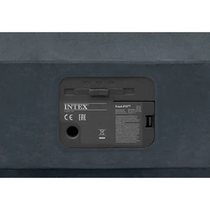INTEX Pat gonflabil “Velur Ultra Plush” 99х191х46 cm cu pompă încorporată 220V, până la 136 kg