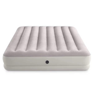 INTEX Saltea gonflabilă “Velur Prestige” 152x203x30 cm cu pompa USB portabilă 5V, până la 272 kg
