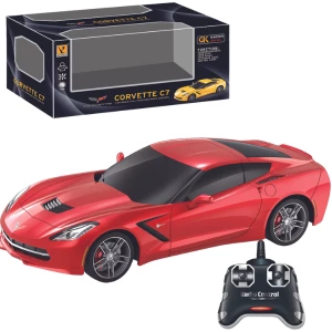 CORVETTE C7 1:24 на пульте управления, 3 цвета