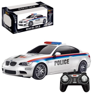 BMW M3 1:18 полицейская машина, с аккумулятором на 4.8V