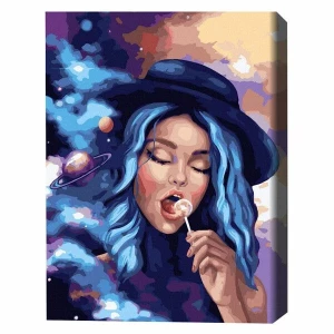 Pictură pe numere 40*50 сm (fără cutie) PREMIUM – Gustul Universului