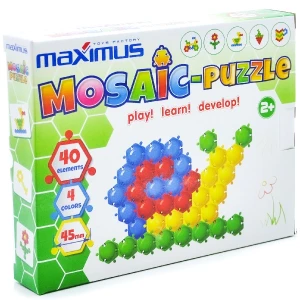 Игровой набор &quot;Мозаика-пазл&quot; 40 эл.