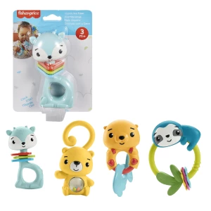 Fisher-Price для малышей &quot;Погремушка&quot; для прорезывания зубов и развитие мелкой моторики в ассорт.