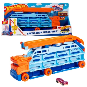 Hot Wheels Игровой набор Грузовик-автотрек &quot;Десантирование с воздуха&quot;