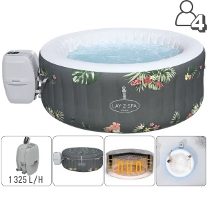 Bestway Jacuzzi SPA Aruba AirJet 170x66cm, 605L, 4 persoane / Bestway Jacuzzi SPA Aruba AirJet 170x66см, 605л, 4 человека