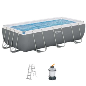 Bestway Бассейн Power Steel 404x201x100cm, 6478Л, метал каркас
