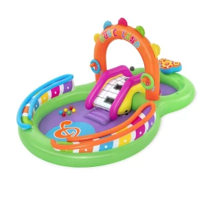 Bestway Centrul de joc gonflabil Muzical, 295х190х137cm, 349L, 2+