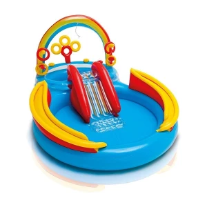 INTEX Надувной игровой центр &quot;Радуга&quot; 297х193х135 см, 381л, до 81 кг, 2+