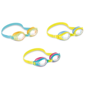 INTEX Очки для плавания &quot;JUNIOR&quot;, 3-8 лет, 3 цвета