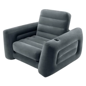 INTEX Надувное кресло-кровать &quot;Velur Sofa&quot; 117х224х66 см