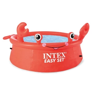 INTEX Детский надувной бассейн Easy Set &quot;Веселый Краб&quot; 183х51 см, 880Л, 3+