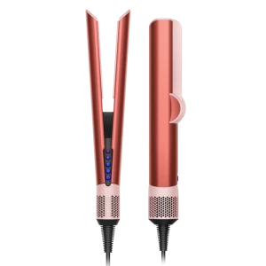 Placă de îndreptat părul Dyson Airstrait HT01, Strawberry Bronze | Blush Pink