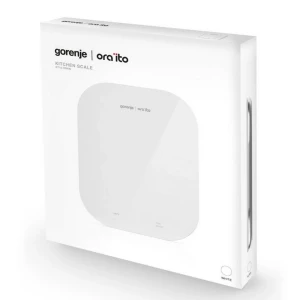 Cântar electronic de bucătărie Gorenje Ora ito KT10 ORAW, Alb