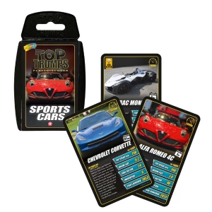 Настольная игра Top Trumps &quot;Спортивные автомобили&quot; (англ.)
