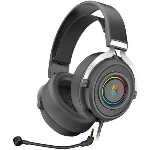 Căști gaming Bloody G535, USB, Negru | Argintiu