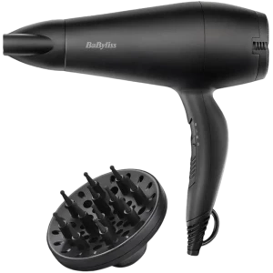 Фен BaByliss D215DE, 2000Вт, Чёрный