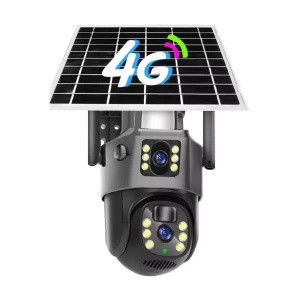 CAMERA DE SUPRAVEGHERE EXTERIOARA INTELIGENTACU PANOU SOLAR (TP15)