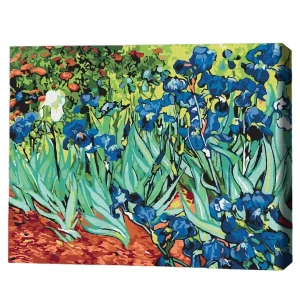 Pictură pe numere 30*40 сm (fără cutie) – Iriși – Vincent van Gogh