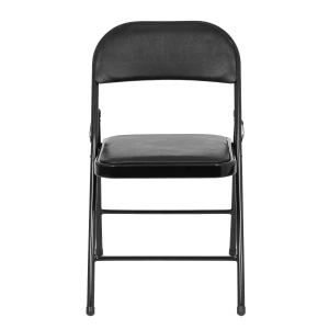 SCAUN PLIABIL DIN METAL CU ECO-PIELE