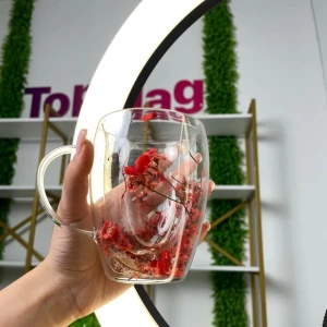 CANA PERETI DUBLI CU FLORI ROSI (GT0199-B)