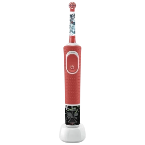 Электрическая зубная щетка Braun Oral-B Kids Vitality D100 StarWars, Красный