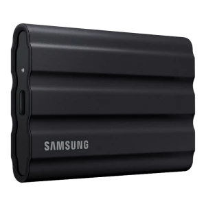 Внешний портативный SSD накопитель Samsung Portable SSD T7 Shield, 2 ТБ, Чёрный (MU-PE2T0S/WW)