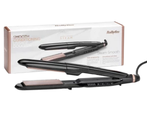 Placă de îndreptat părul BaByliss ST493E, Negru