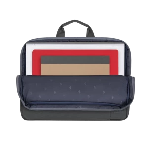 Geantă pentru Laptop Rivacase Central, 15.6", Poliester, Gri