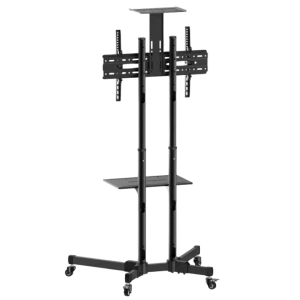 Suport TV Mobil Reflecta TV Stand 70VCE-Shelf, Negru