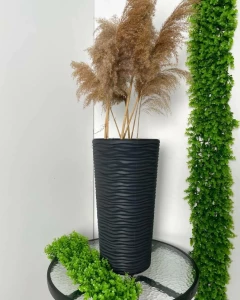 GHIVECI GRI DECORATIV PENTRU FLORI (115047)