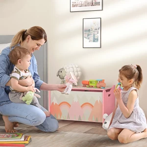 Băncuță cu spațiu de depozitare „Pink Forest”, U-Grow