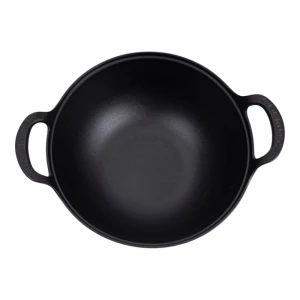 ЧУГУННЫЙ КАЗАН С ДЕРЕВЯННОЙ КРЫШКОЙ 38 СМ (KZN-38CM)