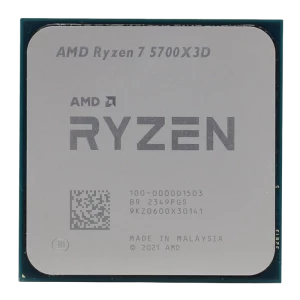 Процессор AMD Ryzen 7 5700X3D, Нет встроенной графики, Tray