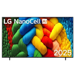 86" Nanocell SMART Телевизор LG 86NANO81A6A, 3840x2160 4K UHD, webOS, Черный