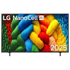 50" Nanocell SMART Телевизор LG 50NANO81A6A, 3840x2160 4K UHD, webOS, Черный