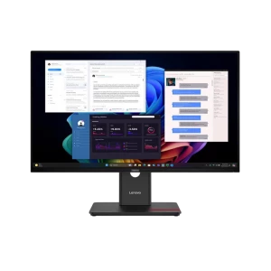 27" Monitor Lenovo ThinkVision T27UD-40, IPS 3840x2160 4K UHD, Negru