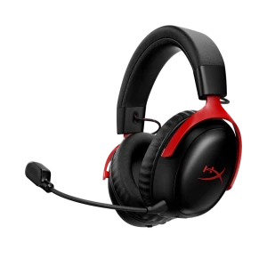 Căști gaming HyperX Cloud III S, Fără fir, Negru | Roșu
