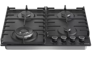 Газовая варочная панель Gorenje GW 642 AB, Чёрный