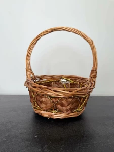 COS DIN NUIELE ROTUND CU TOARTA 23×23 CM (M16-237)