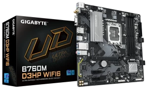 Материнская плата Gigabyte B760M D3HP WIFI6, LGA1700, Intel B760, Micro-ATX