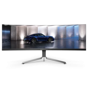 49" Игровой монитор AOC PD49, QD OLED 5120x1440 Dual QHD, Чёрный