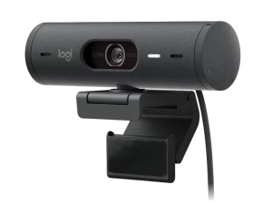 Веб-камера Logitech BRIO 500, Full-HD 1080P, Серый