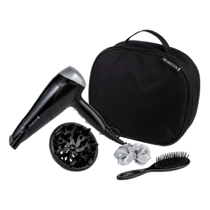 Фен Remington D3171GP, 2200Вт, Чёрный