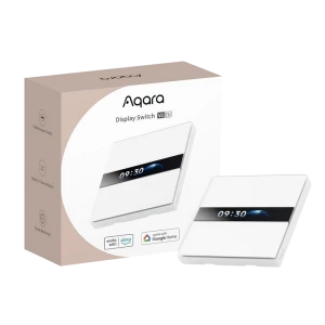 Умный выключатель AQARA Display Switch V1 (С нейиралью), Белый