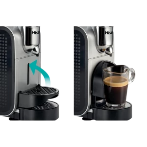 Cafetiera cu capsule DeLonghi HCM20CS, 1145W, Negru