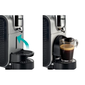 Cafetiera cu capsule Hisense HCM20CS, 1145W, Negru
