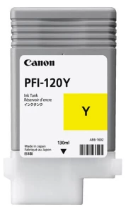 Картридж чернильный Canon PFI-120, 130мл, Желтый
