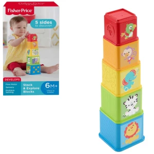 Fisher-Price Пирамидка &quot;Кубики со зверушками&quot;